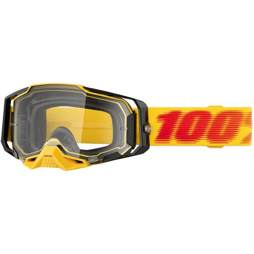 100% Armega Goggle MX Enduro MTB Tetsu Clear Lens