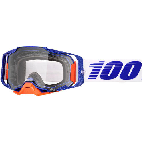 100% Armega Goggle MX Enduro MTB Lavingaad Clear Lens
