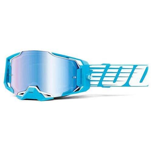 100% Armega Goggle MX Enduro MTB Oversized Sky