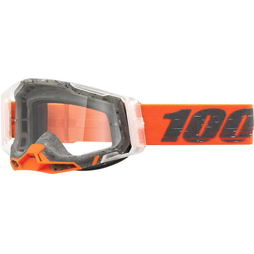 100% Racecraft 2 Goggle MX Enduro MTB Schrute