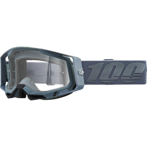 100% Racecraft 2 Goggle MX Enduro MTB Battleship
