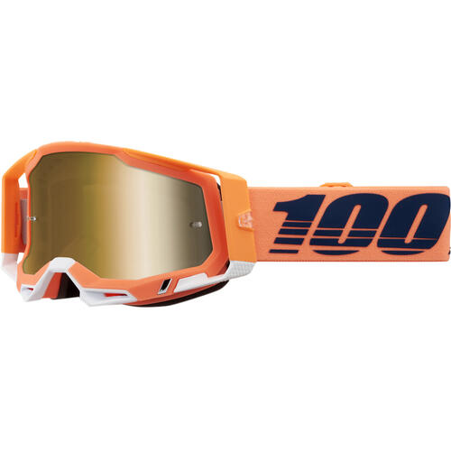 100% Racecraft 2 Goggle MX Enduro MTB Coral