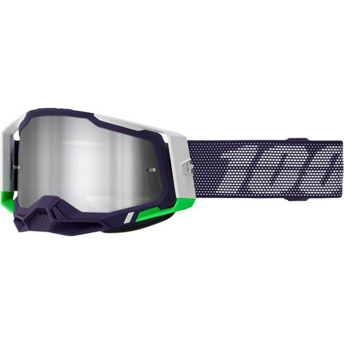 100% Racecraft 2 Goggle MX Enduro MTB Karkov