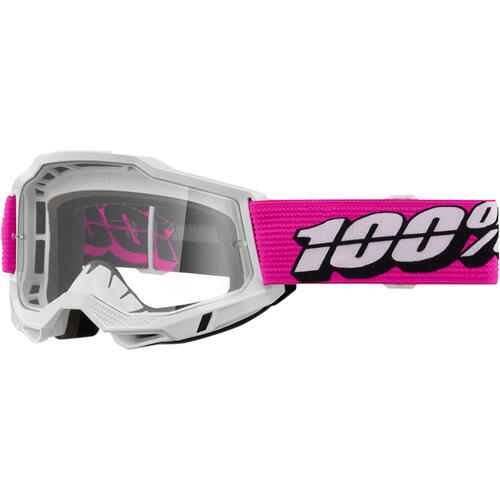 100% Accuri 2 Goggle MX Enduro MTB Roy Clear Lens