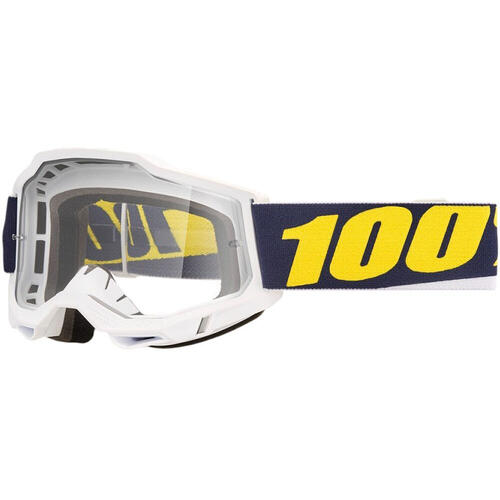 100% Accuri 2 Goggle MX Enduro MTB Torc Clear Lens
