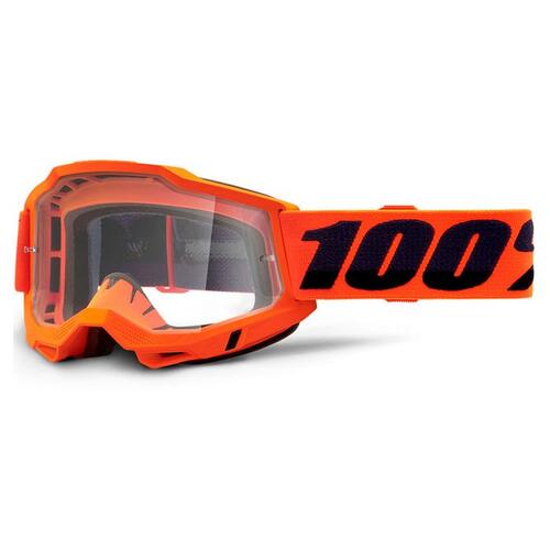 100% Accuri 2 OTG Goggle MX Enduro Glasses-Compatible Orange