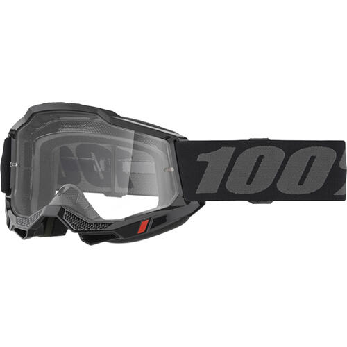100% Accuri 2 OTG Goggle MX Enduro Glasses-Compatible UTV/ATV Desert Black