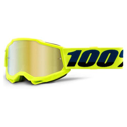100% Accuri 2 Youth Goggle MX Enduro MTB Yellow