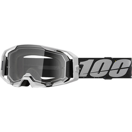 100% Armatic Goggle MX Enduro MTB Rapidracer Clear Lens