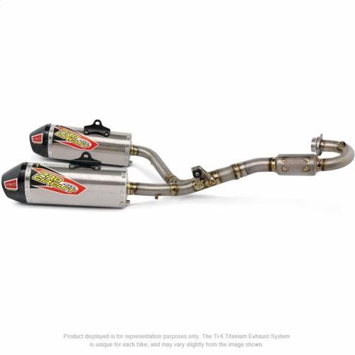 Honda CRF250R 2014-2017 Pro Circuit T-6 Pro Dual Exhaust System FIM Spec