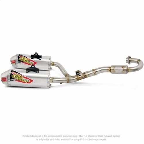 Honda CRF450R 2017-2018 Pro Circuit T-6 Dual Exhaust System