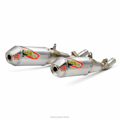 Honda CRF250R 2020-2021 Pro Circuit T-6 Dual Silencers Mufflers
