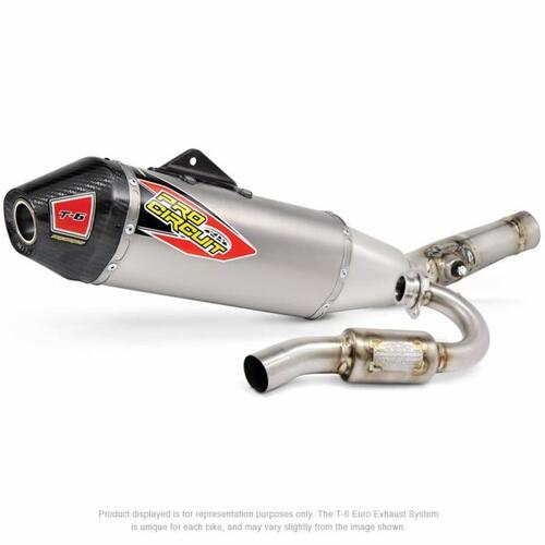 KTM 450 SX-F 2016-2018 Pro Circuit T-6 Pro Stainless Steel Full Exhaust System FIM Spec