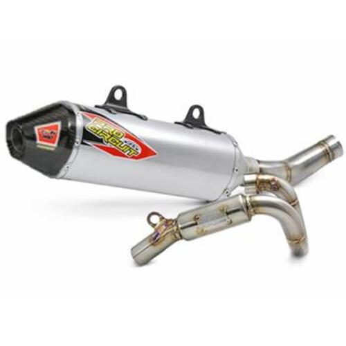 KTM 350 SX-F 2019-2022 Pro Circuit T-6 Pro Full Exhaust System Ti Muffler FIM Spec