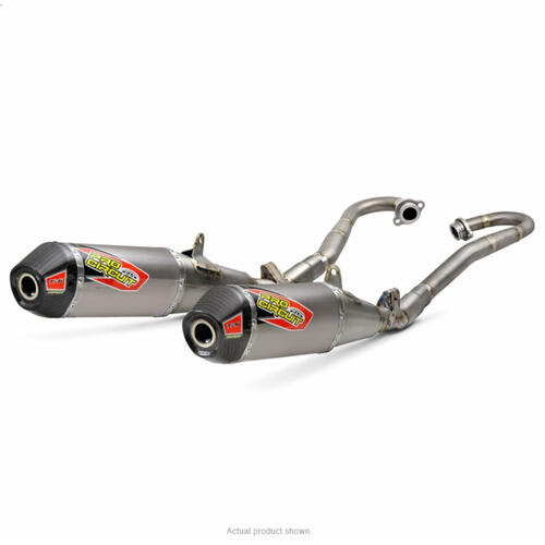 Honda CRF250R 2020-2021 Pro Circuit Ti-6 Dual Exhaust System USA Spec