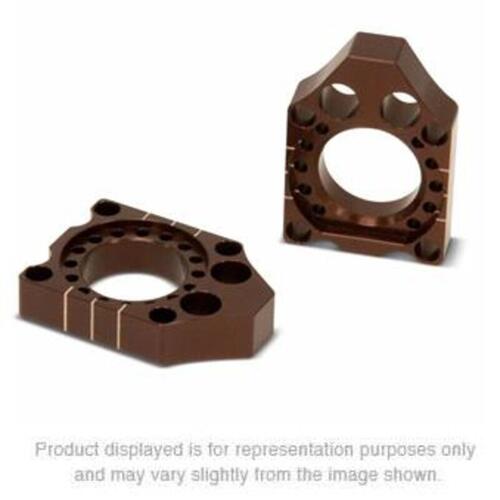 Kawasaki KX327 2027 Pro Circuit Works Axle Blocks Silver