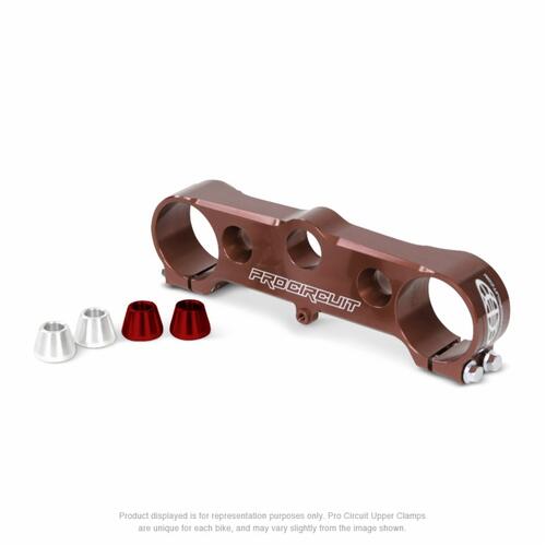 Kawasaki KX125 1999-2001 Pro Circuit Top Triple Clamp Brown