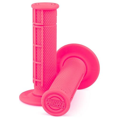 Pro Taper Hand Grips 1/2 Waffle Neon Pink