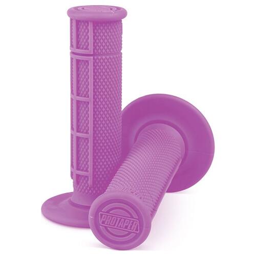 Pro Taper Hand Grips 1/2 Waffle Neon Purple