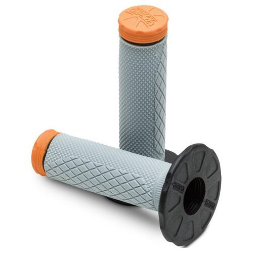 Pro Taper Hand Grips Tri-Density Full Diamond Orange