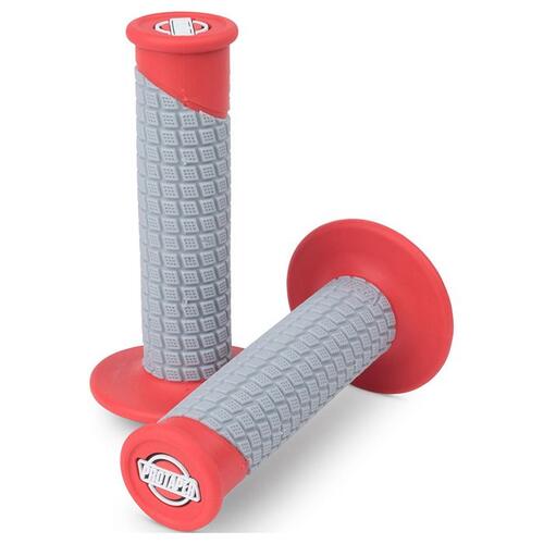 Pro Taper MX Hand Grips Clamp-On Pillow Top Red/Grey