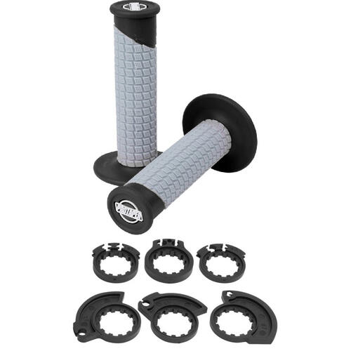 Pro Taper Clamp Lock On Grips Black/Grey Pillow Top