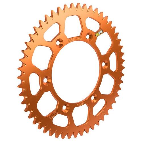 KTM 300 EXC 1994-2025 Pro Taper Rear Sprocket Aluminium 48t Orange