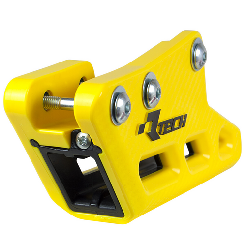 Suzuki RM250 1999-2007 Rtech Yellow/Black Worx R2.0 Monoblock Rear Chain Guide