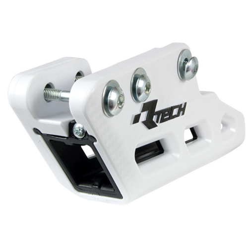Yamaha YZ250FX 2015-2023 Rtech White/Black Worx R2.0 Monoblock Rear Chain Guide