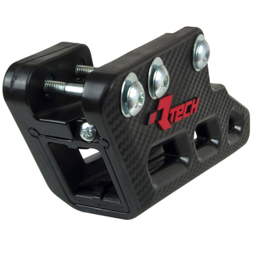 Yamaha YZ125X 2020-2023 Rtech Black Worx R2.0 Monoblock Rear Chain Guide
