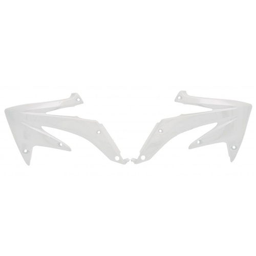 Honda CRF450R 2005-2008 Rtech White Radiator Shrouds Pair