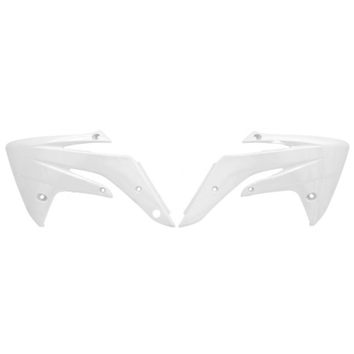 Honda CRF150R 2007-2020 Rtech White Radiator Shrouds Pair