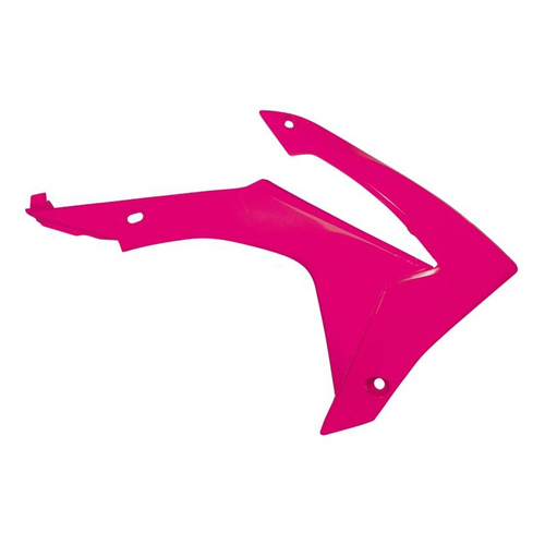 Honda CRF450R 2013-2016 Rtech Neon Pink Radiator Shrouds Pair