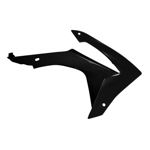 Honda CRF250R 2014-2017 Rtech Black Radiator Shrouds Pair