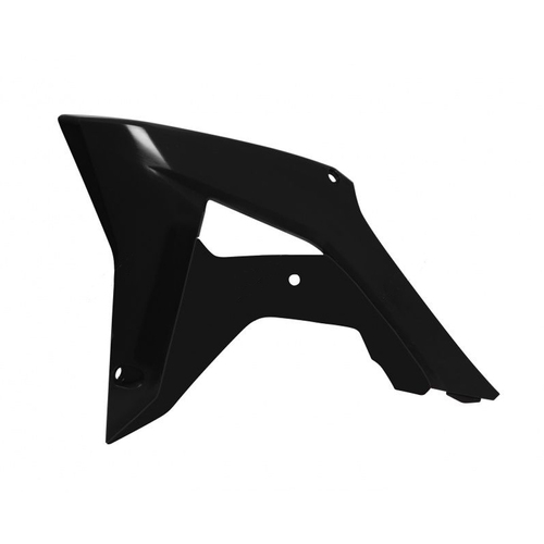 Honda CRF450R 2017-2020 Rtech Black Radiator Shrouds Pair