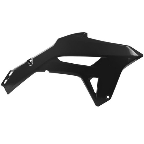 Honda CRF450R 2021 Rtech Black Radiator Shrouds Pair