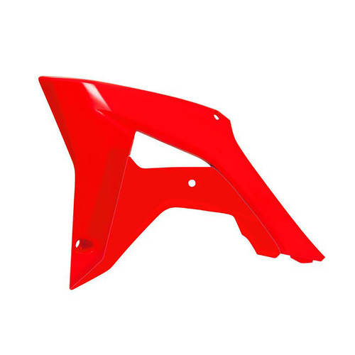 Honda CRF250R 2018-2021 Rtech Neon Red Radiator Shrouds Pair