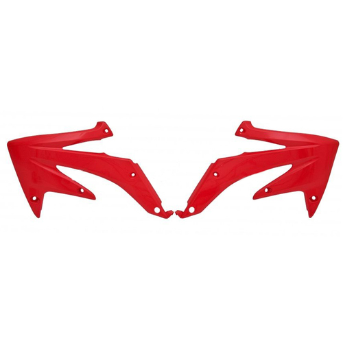Honda CRF450R 2005-2008 Rtech OE Red Radiator Shrouds Pair