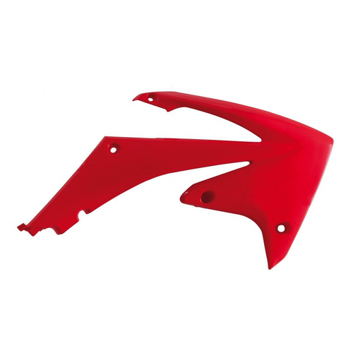 Honda CRF250R 2010-2013 Rtech OE Red Radiator Shrouds Pair