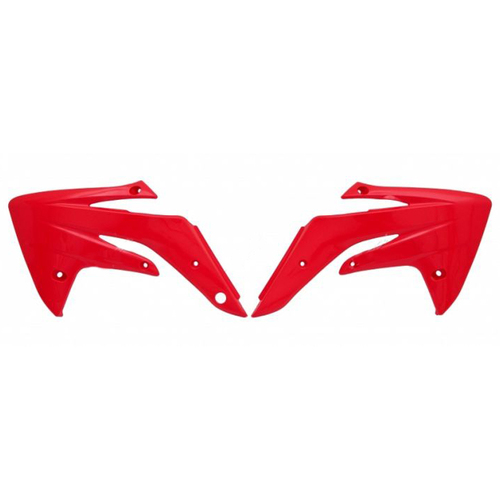 Honda CRF150R 2007-2020 Rtech OE Red Radiator Shrouds Pair
