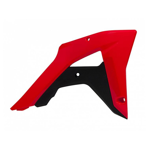 Honda CRF450L 2019-2021 Rtech OE Red/Black Radiator Shrouds Pair