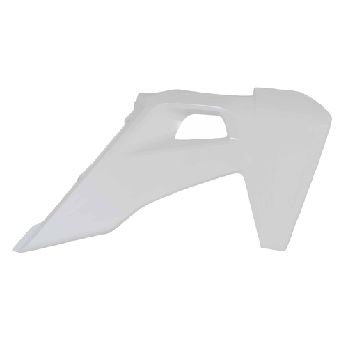 Husqvarna FE350 2021 Rtech OE White Radiator Shrouds Pair
