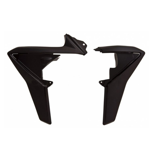 Husqvarna TE511 2011-2013 Rtech OE Black Radiator Shrouds Pair