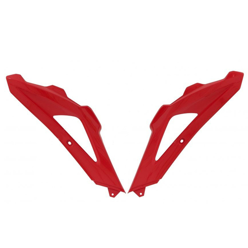 Husqvarna WR125 2006-2008 Rtech OE Red Upper Radiator Shrouds Pair
