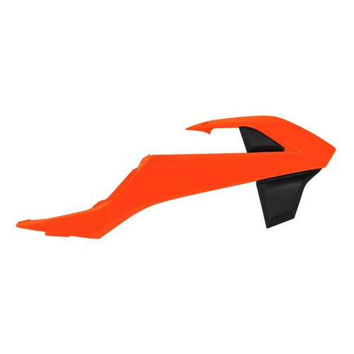 KTM 65 SX 2016-2021 Rtech OE Orange/Black (2016-2018) Radiator Shrouds Pair