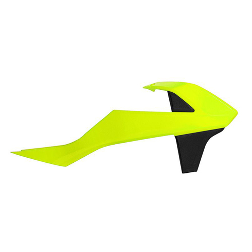KTM 85 SX 2018-2021 Rtech Neon Yellow Radiator Shrouds Pair