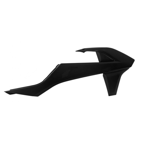 KTM 250 SX-F 2016-2018 Rtech Black Radiator Shrouds Pair