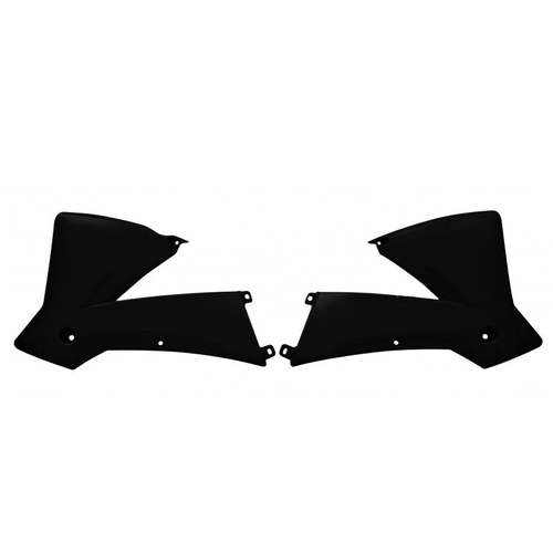 KTM 85 SX 2006-2012 Rtech Black Radiator Shrouds Pair