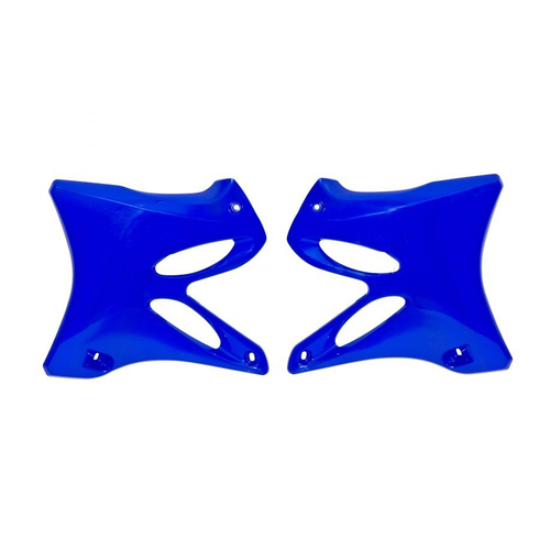 Yamaha YZ250 2002-2014 Rtech OE Blue Radiator Shrouds Pair