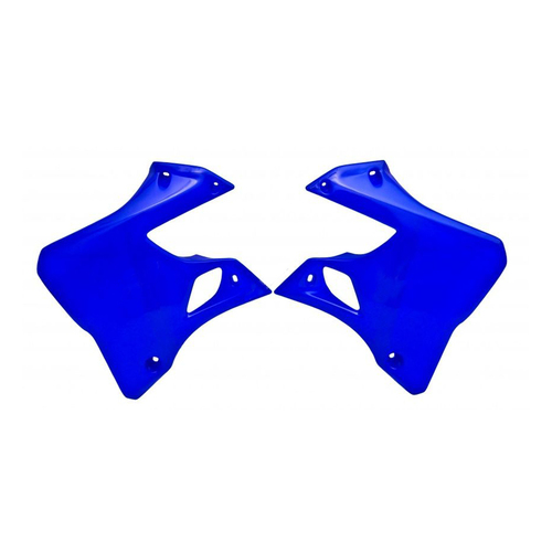 Yamaha YZ250 1996-2001 Rtech OE Blue Radiator Shrouds Pair
